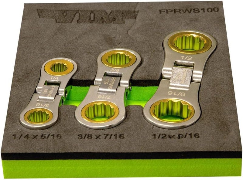 Vim Tools 3 Piece Flex Palm Ratchet - SAE - Image 1